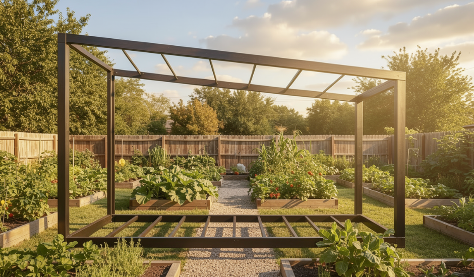 Base detachable steel frame
