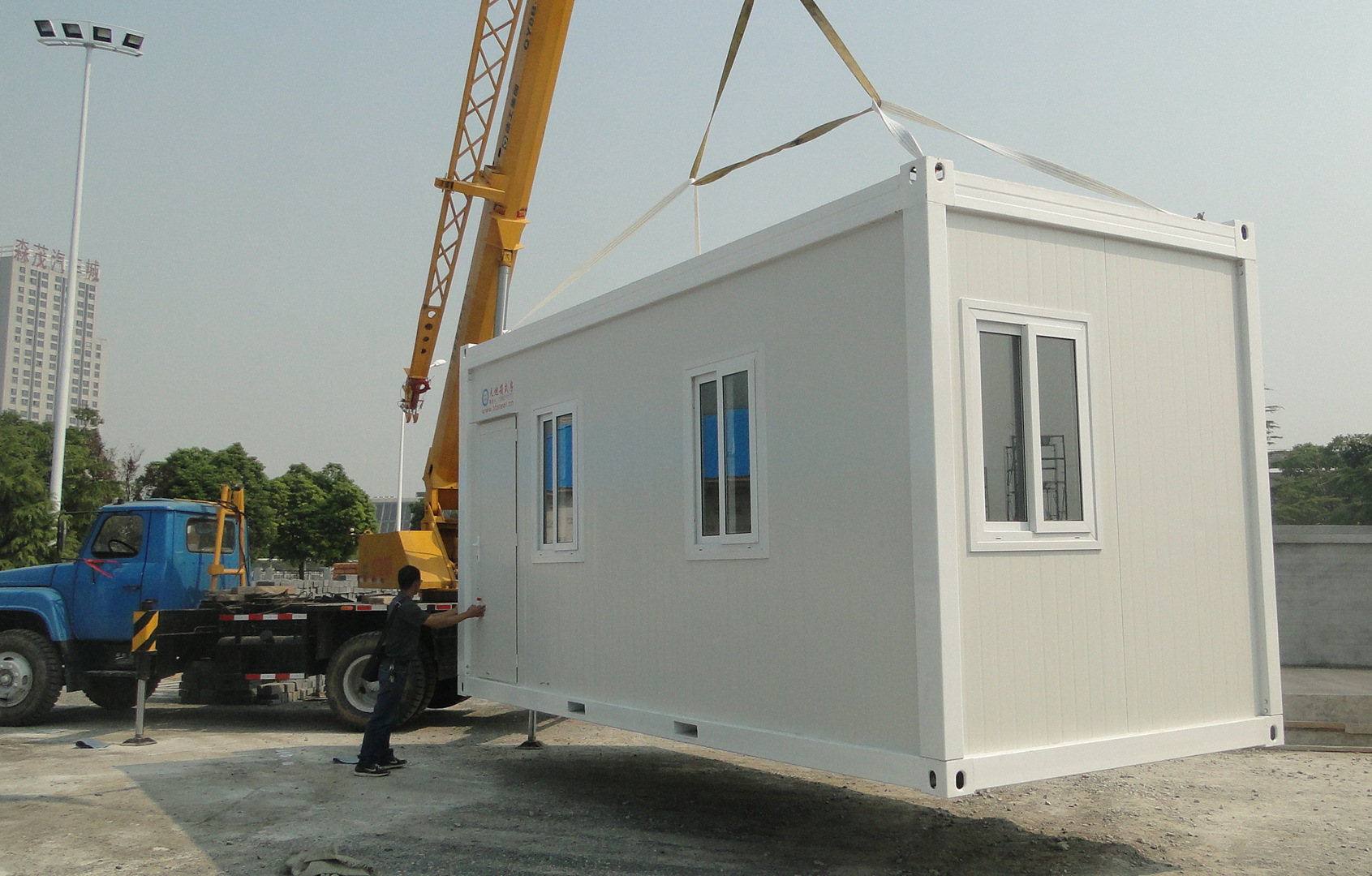 20ft 40ft luxury tiny villa foldable mobile prefabricated modular foldable container house