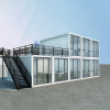 20ft 40ft luxury tiny villa foldable house mobile house flat pack container house - Image 4