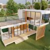 luxury prefab module apple cabin prefabricated house villa house import from china - Image 3