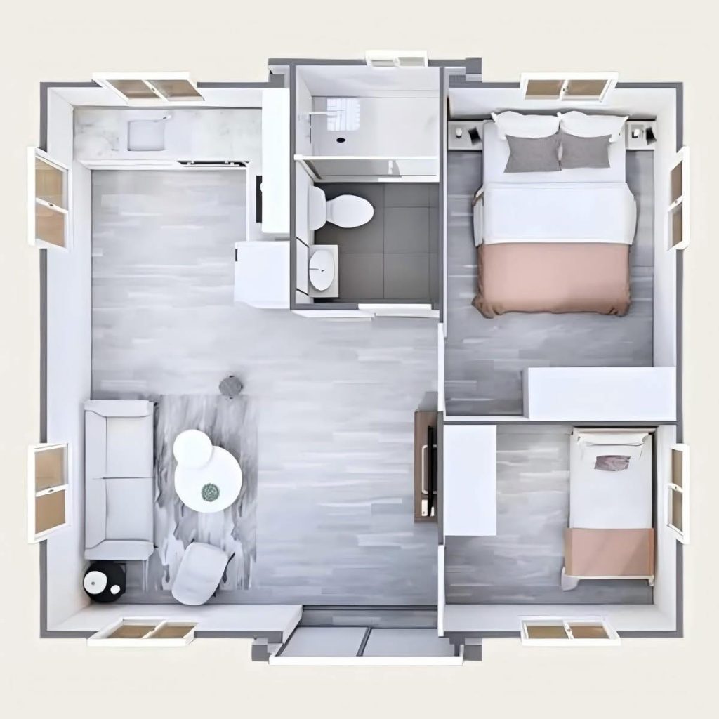 Expandable Container House